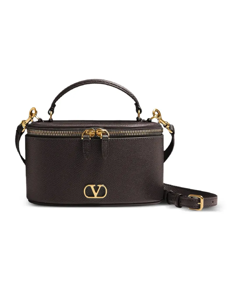 Valentino Garavani MIni VLogo Signature Tote Bag - Braun Braun