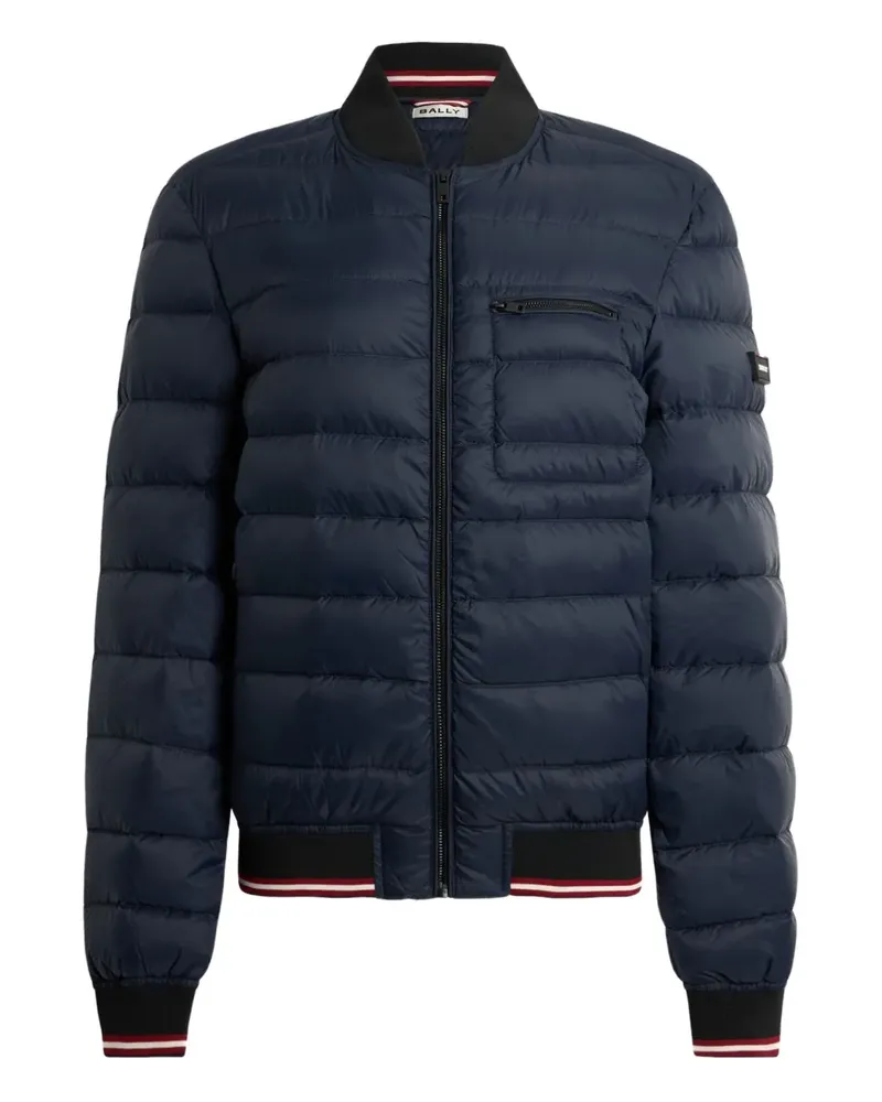 Bally Steppjacke mit Reißverschluss - Blau Blau