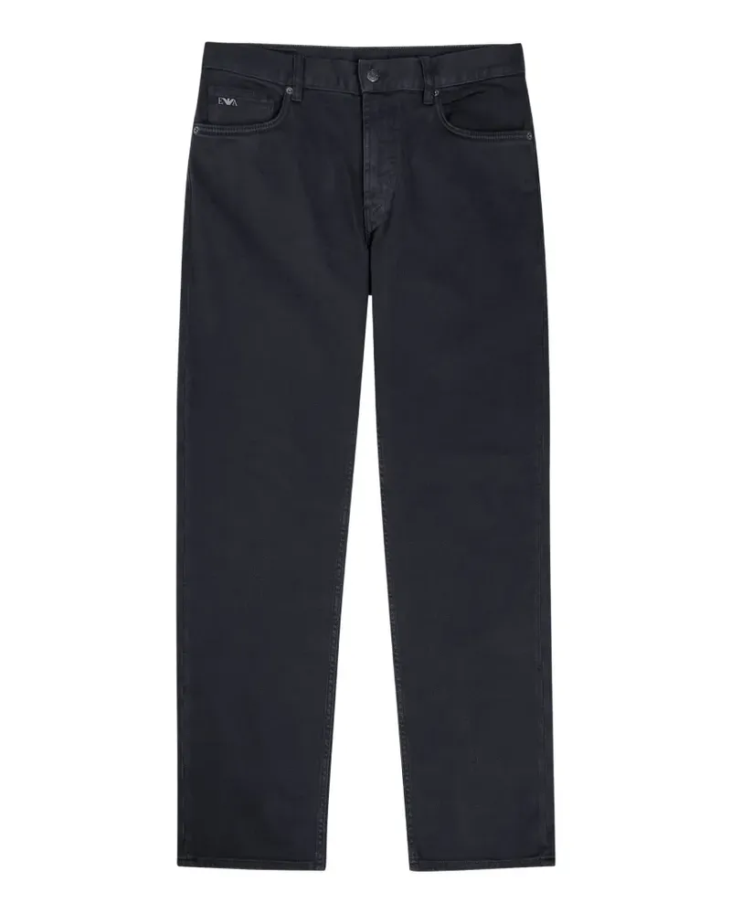 Emporio Armani Jeans mit Logo-Detail - Schwarz Schwarz