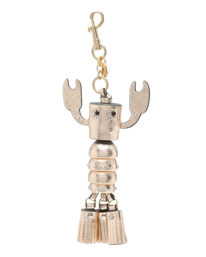 Anya Hindmarch Lobster charm - Gold Gold
