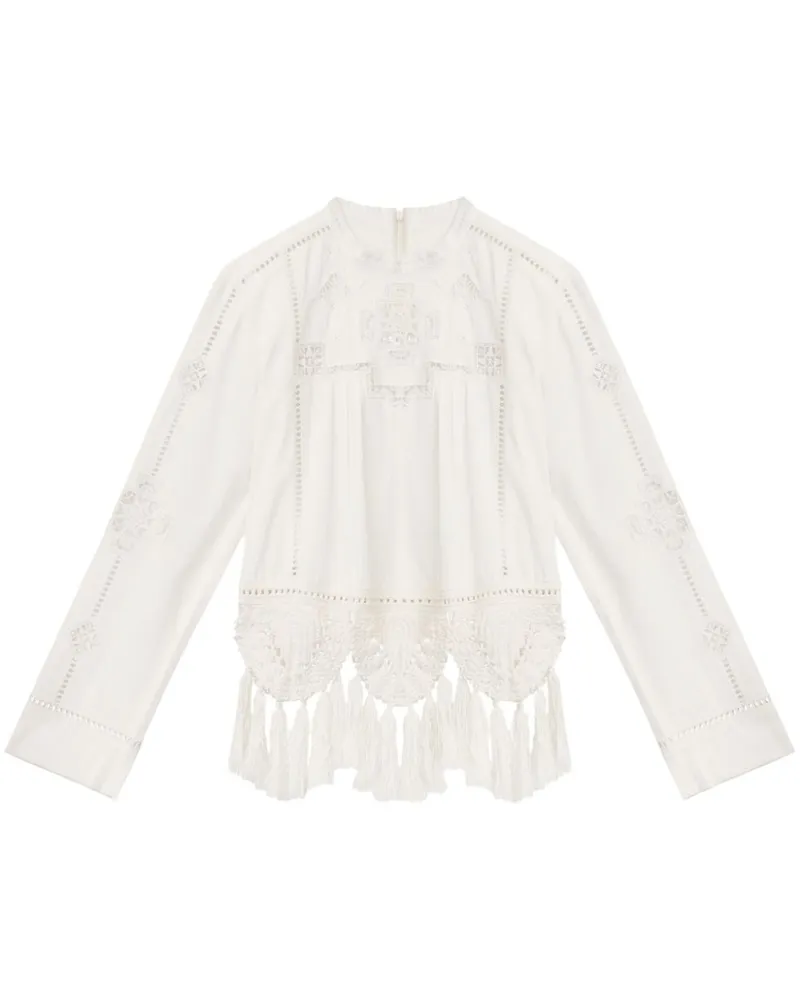 Isabel Marant Severine Oberteil - Weiß Weiß