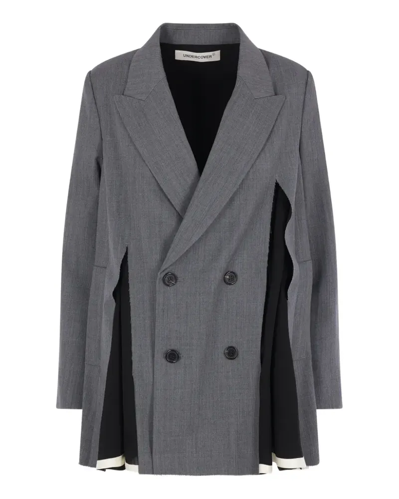 Undercover Blazer im Deconstructed-Look - Grau Grau