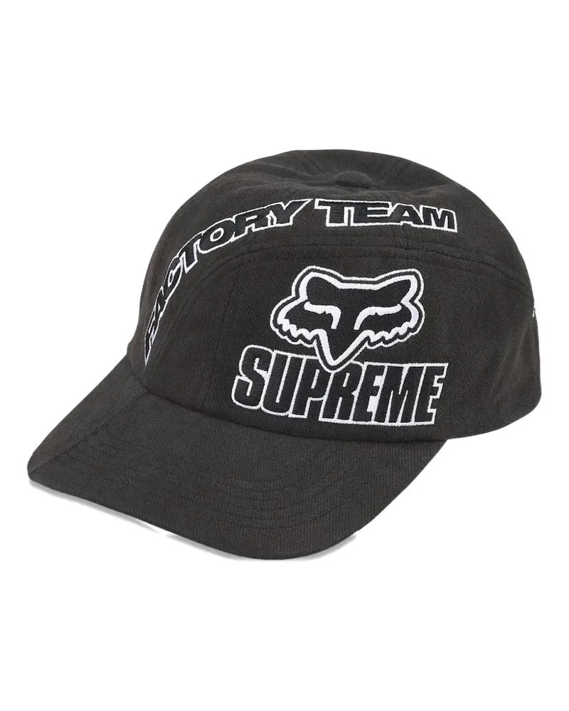 Supreme Being x Fox Racing® logo-embroidered cap - Schwarz Schwarz
