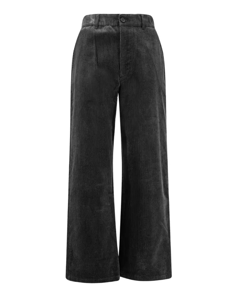 Dunst corduroy wide-leg trousers - Schwarz Schwarz