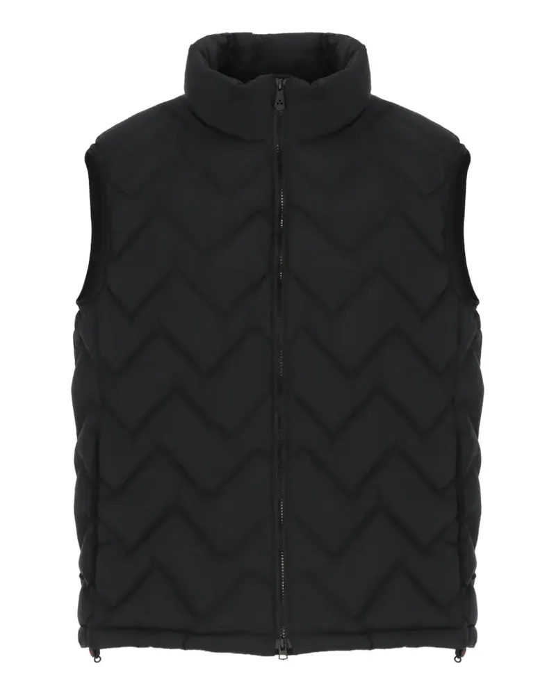 Peuterey quilted-design gilet - Schwarz Schwarz