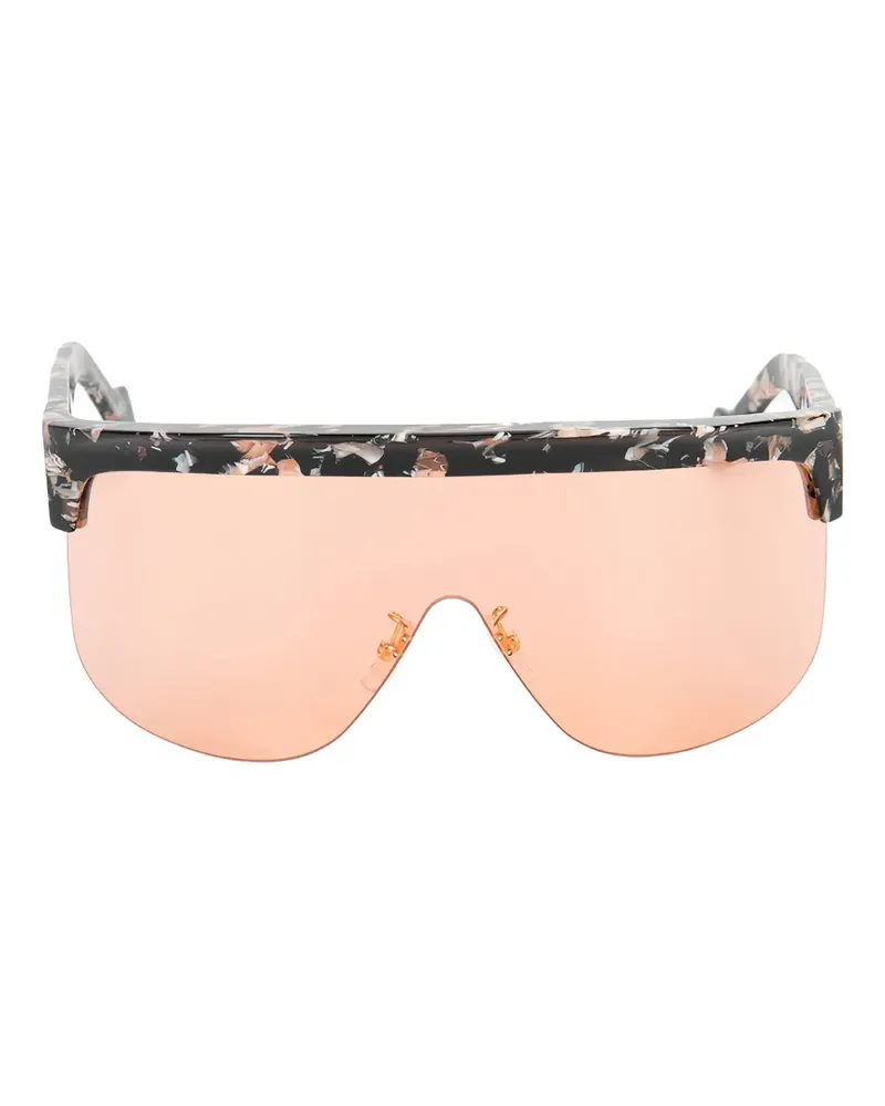Loewe Sonnenbrille mit Shield-Gestell - Schwarz Schwarz