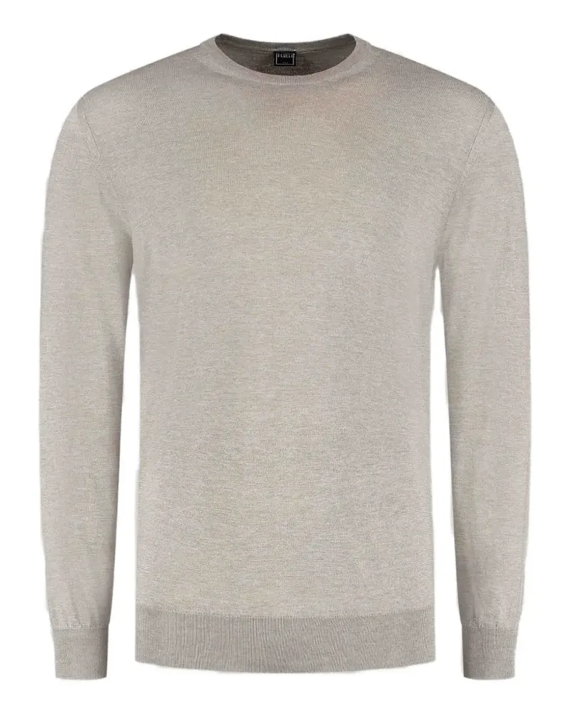 Fedeli crew-neck sweater - Nude Nude