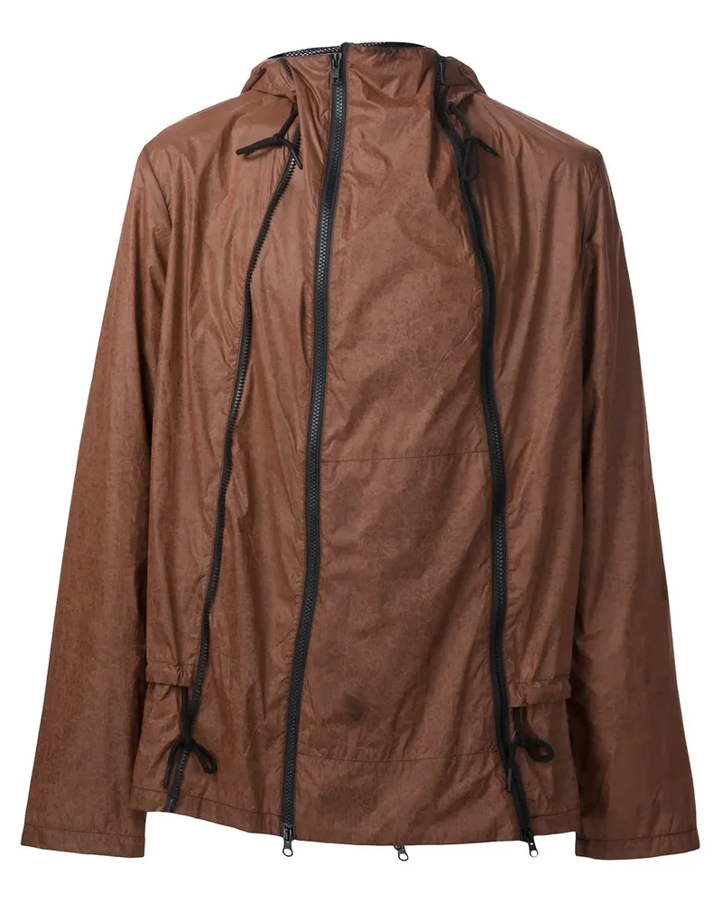 Y-3 Mutable Windbreaker' Jacke - Braun Braun
