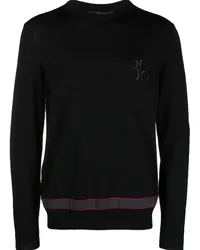 Billionaire Pullover mit Logo-Stickerei Schwarz