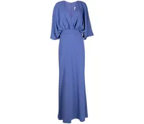Bodenlanges Abendkleid - Blau