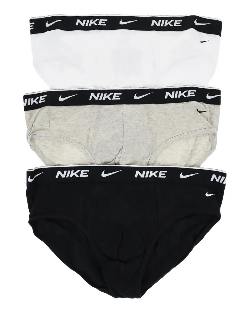 Nike Everyday Slips aus Baumwollstretch (3er-Set) - Grau Grau