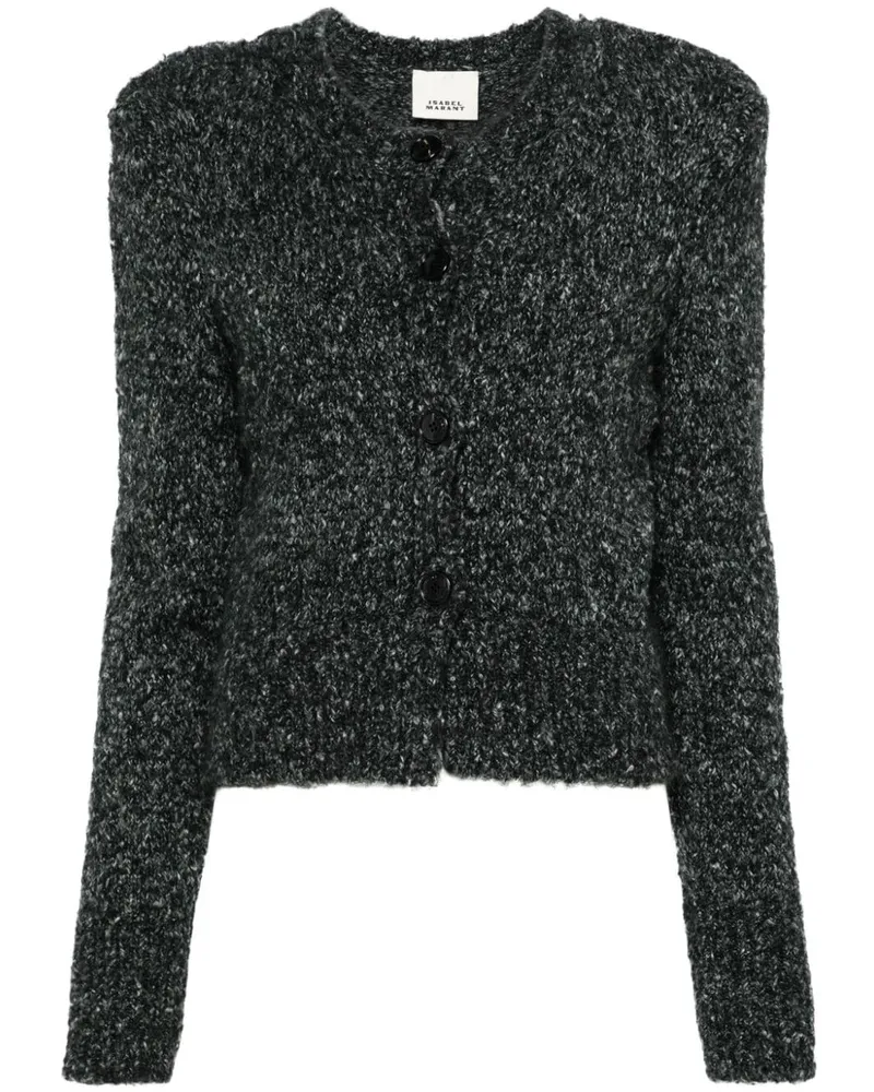 Isabel Marant Kathlen Cropped-Cardigan - Grau Grau