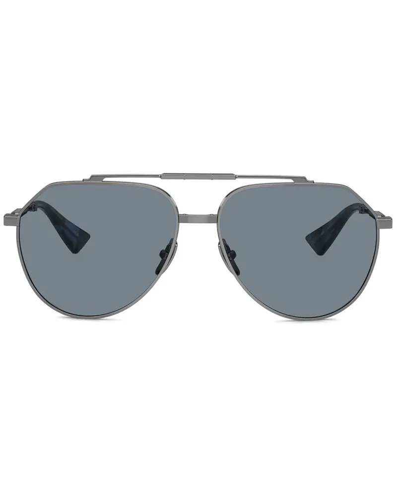 Dolce & Gabbana Getönte Pilotenbrille - Grau Grau
