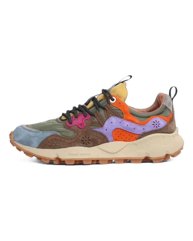 Flower MOUNTAIN Yamano 3 Uni Sneakers mit Einsätzen - Grün Grün