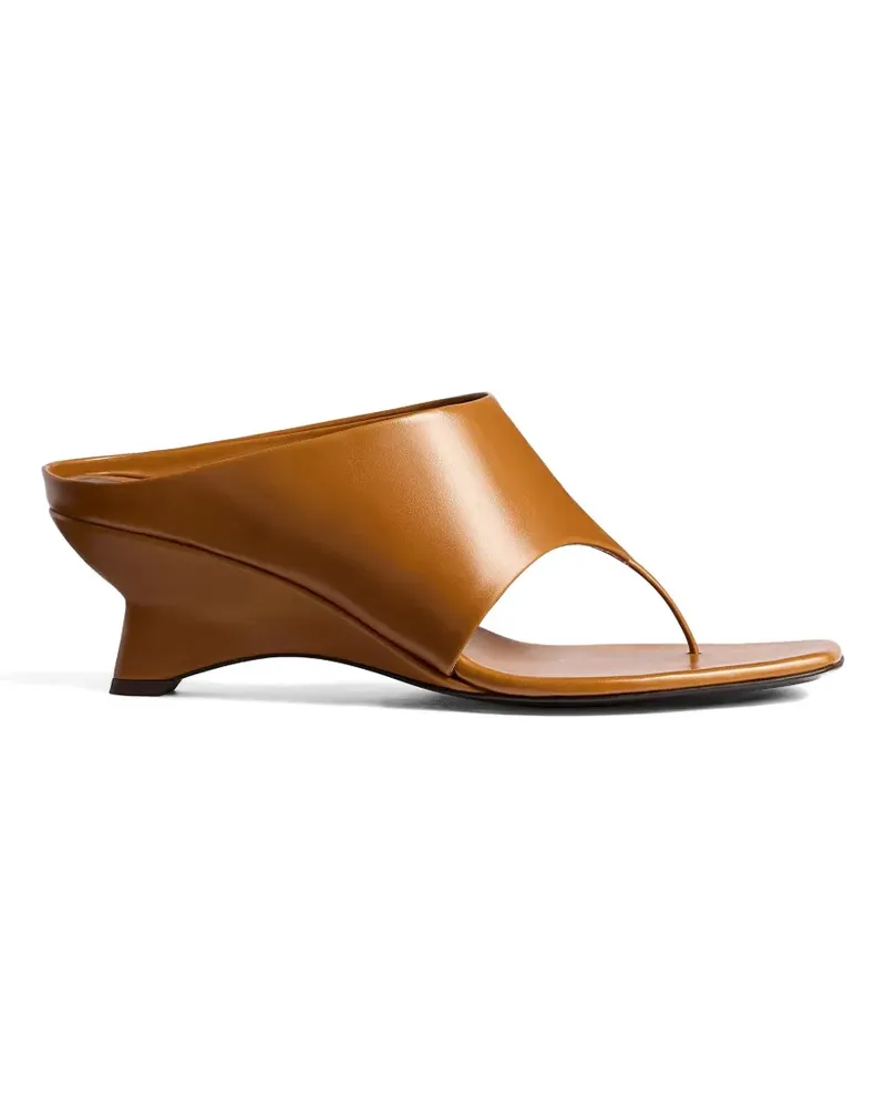 KHAITE Marlow mules - Nude Nude
