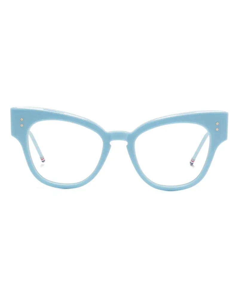 Thom Browne Klassische Cat-Eye-Brille - Blau Blau
