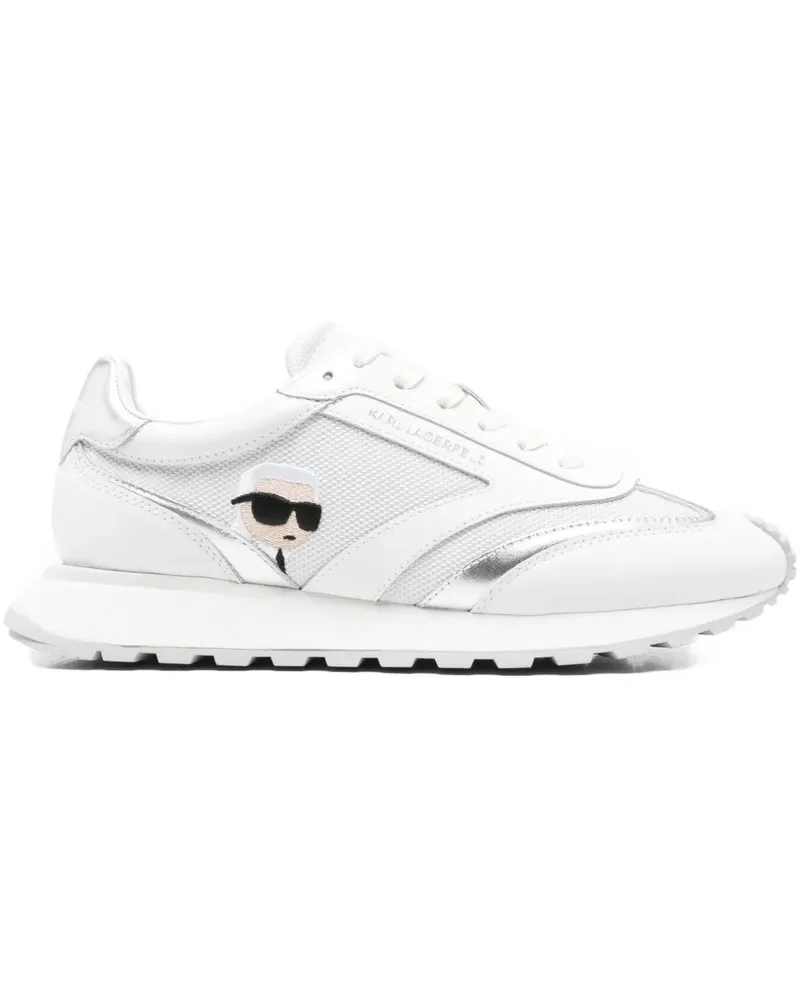 Karl Lagerfeld Sneakers aus Leder - Weiß Weiß