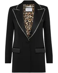 Philipp Plein Blazer mit Kristallen Schwarz