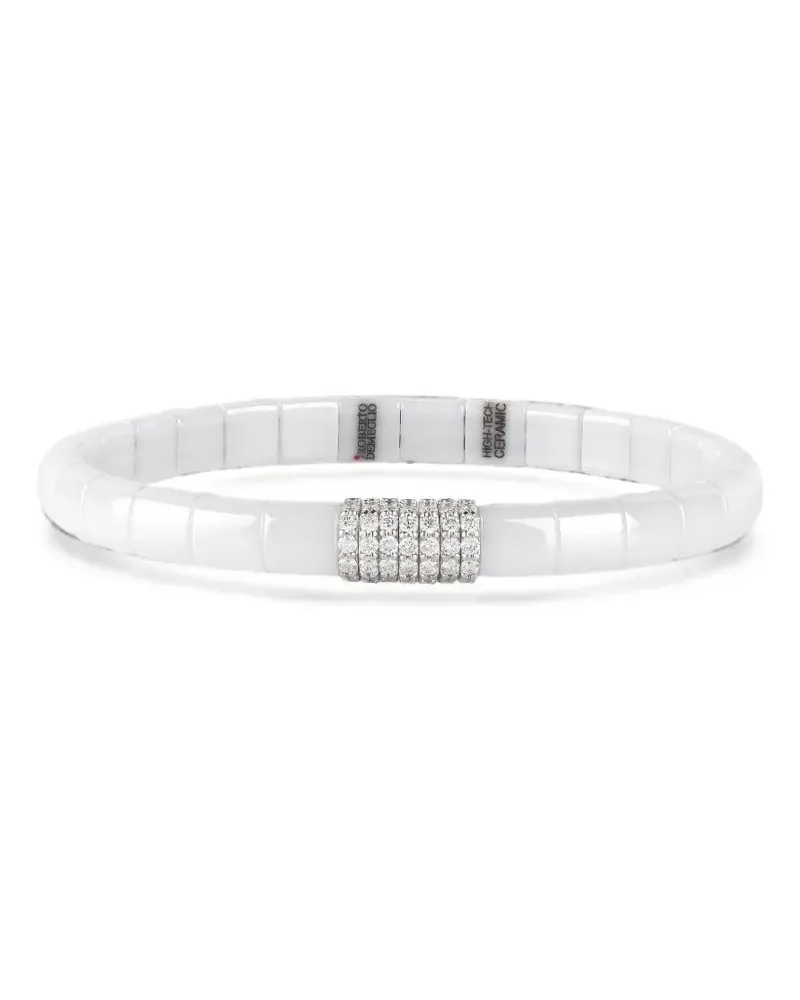 Roberto Demeglio Pura Armband mit Diamanten - Silber Silber