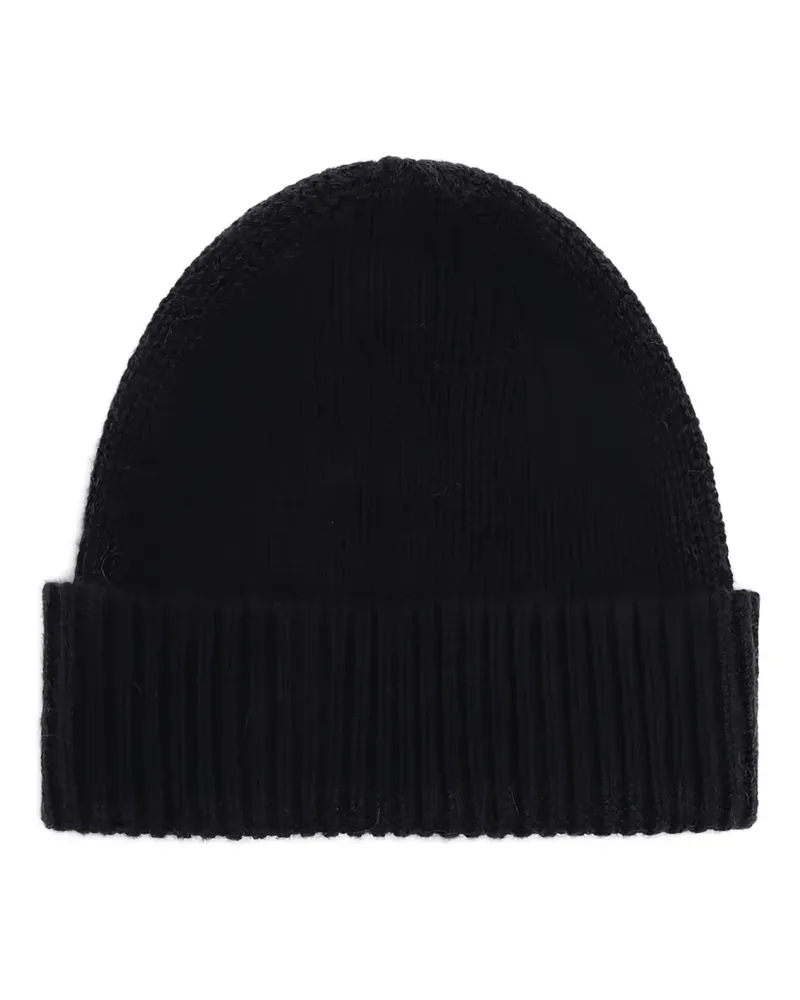 Roberto Collina Gerippte Beanie - Blau Blau