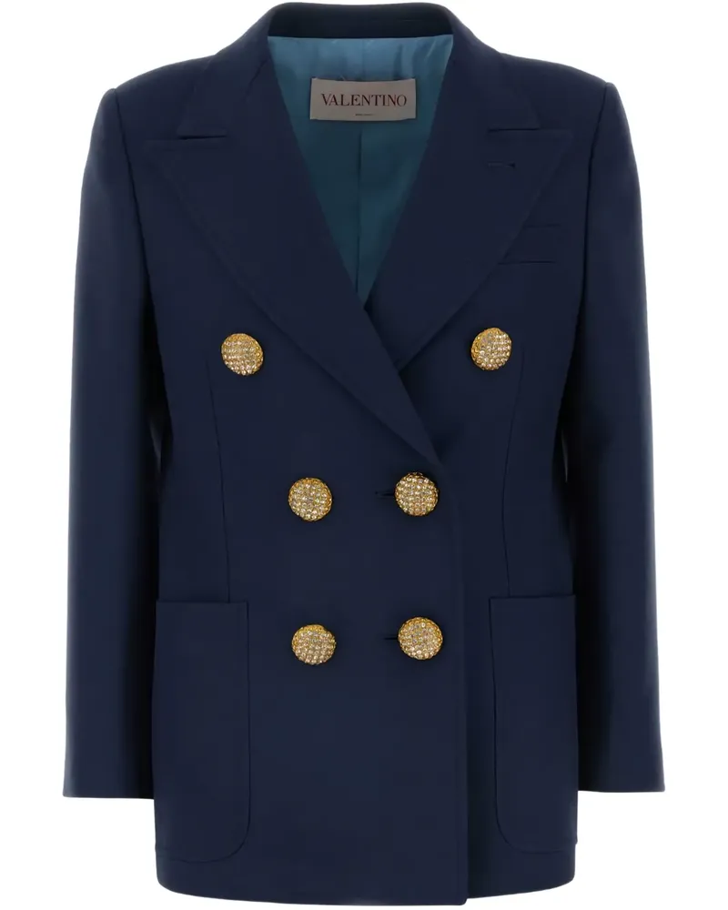 Valentino Garavani Sakko mit Kristallen - Blau Blau