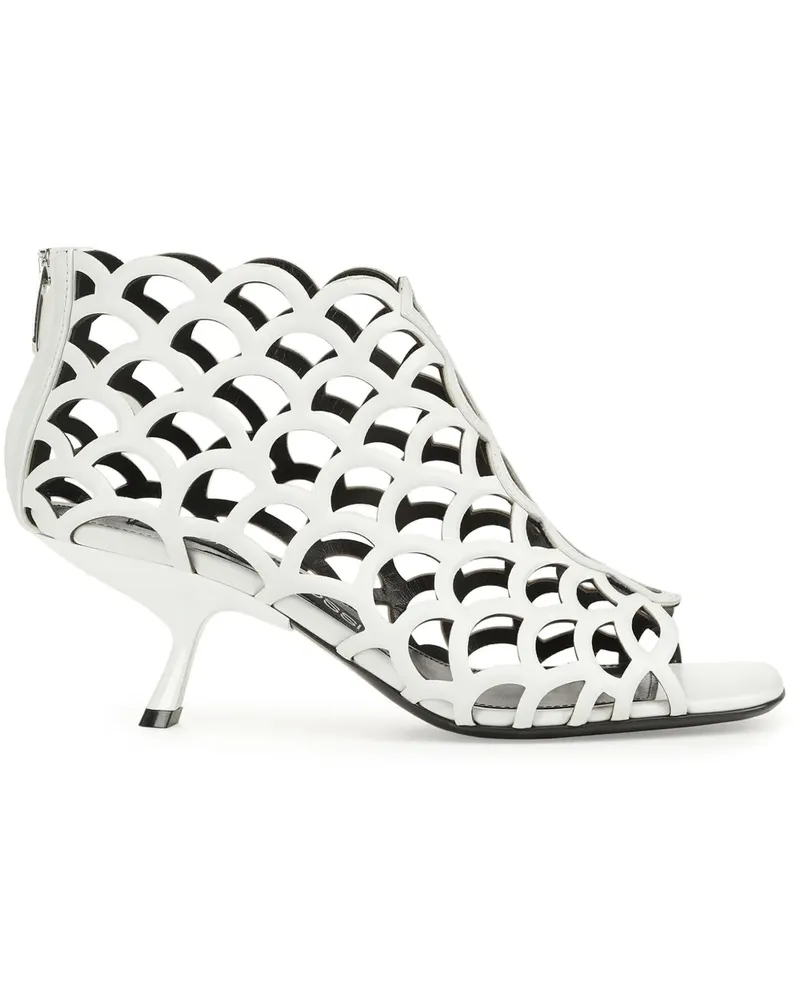 Sergio Rossi SSR Mermaid Sandalen 60mm - Weiß Weiß