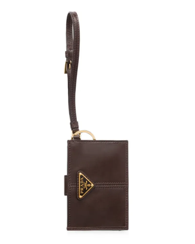 Prada leather card holder - Braun Braun