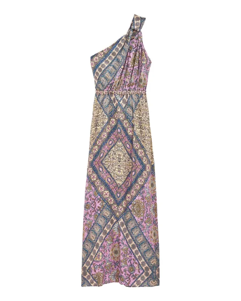 ba&sh Sienna one-shoulder paisley-print maxi dress - Violett Violett