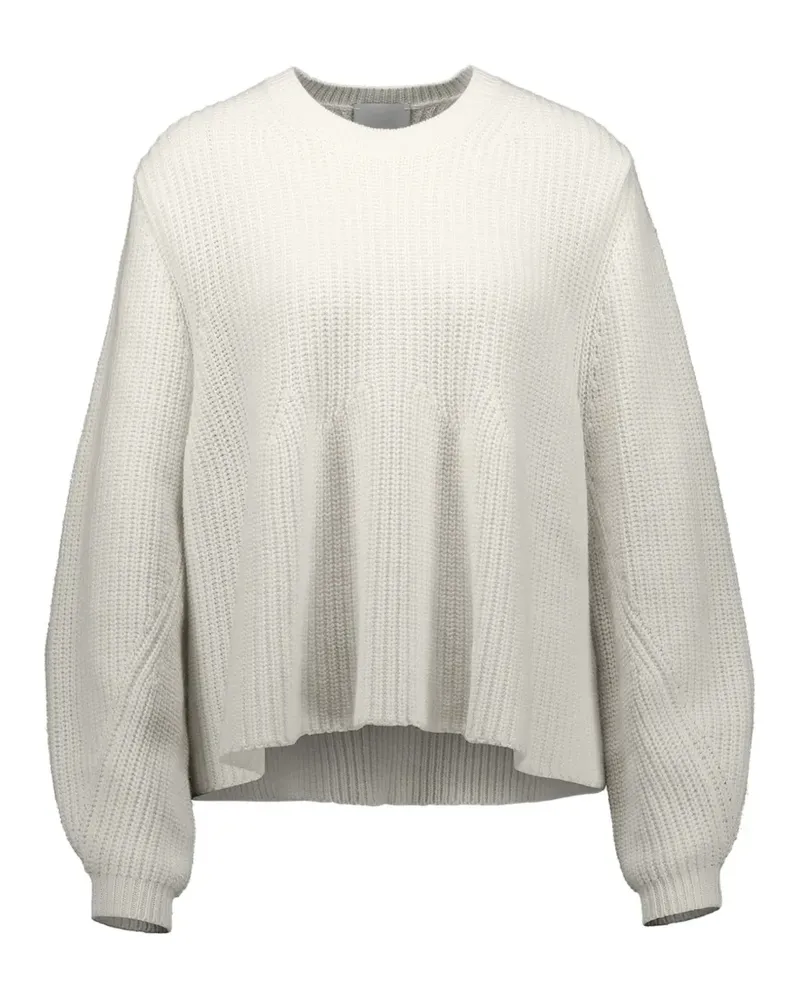 ALLUDE knitted crewneck sweater - Nude Nude