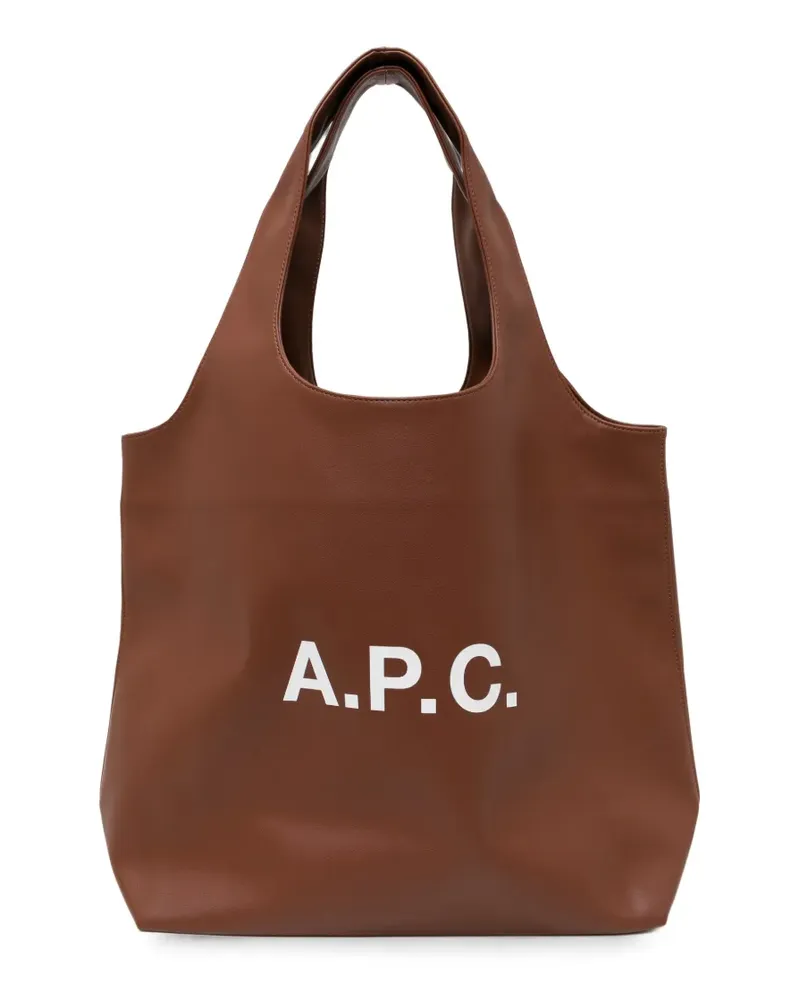 A.P.C. Ninon tote bag - Braun Braun