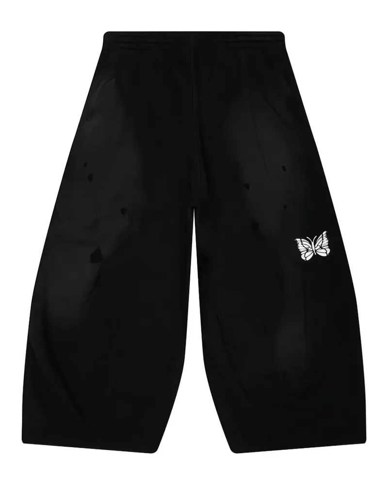 NEEDLES Deconstructed H.D. track pants - Schwarz Schwarz