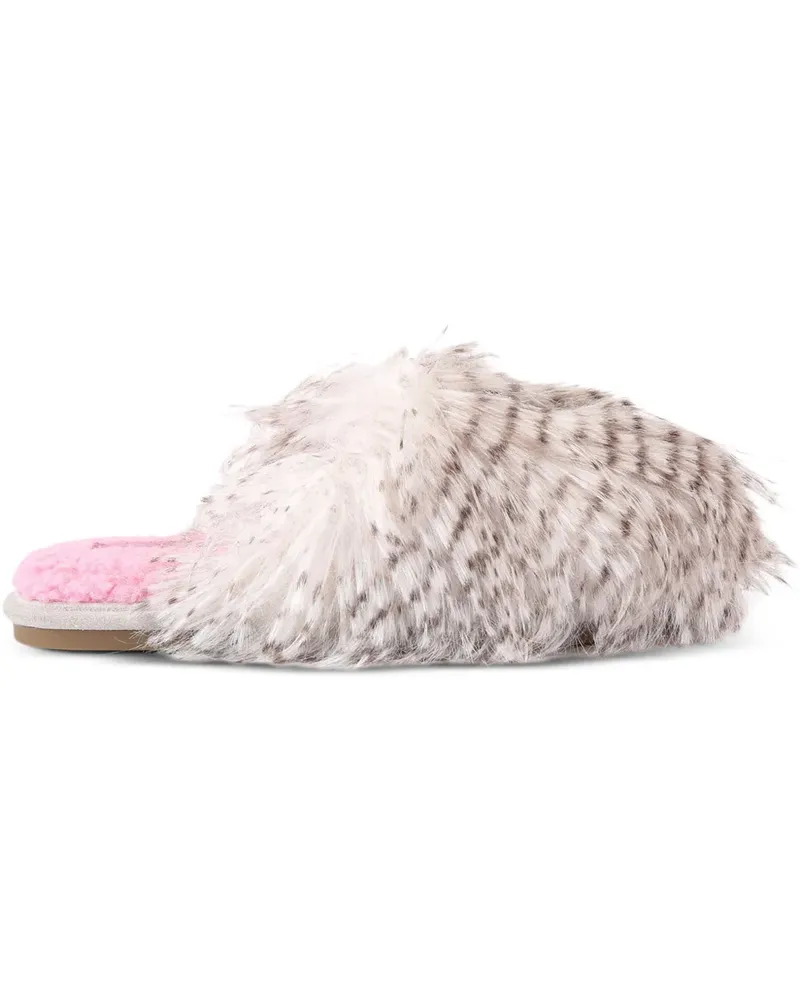 Kurt Geiger Kensington Slipper mit Kristallen - Nude Nude