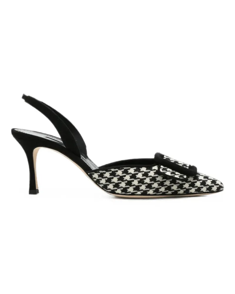 Manolo Blahnik Mayslibi pointed-toe pumps - Weiß Weiß