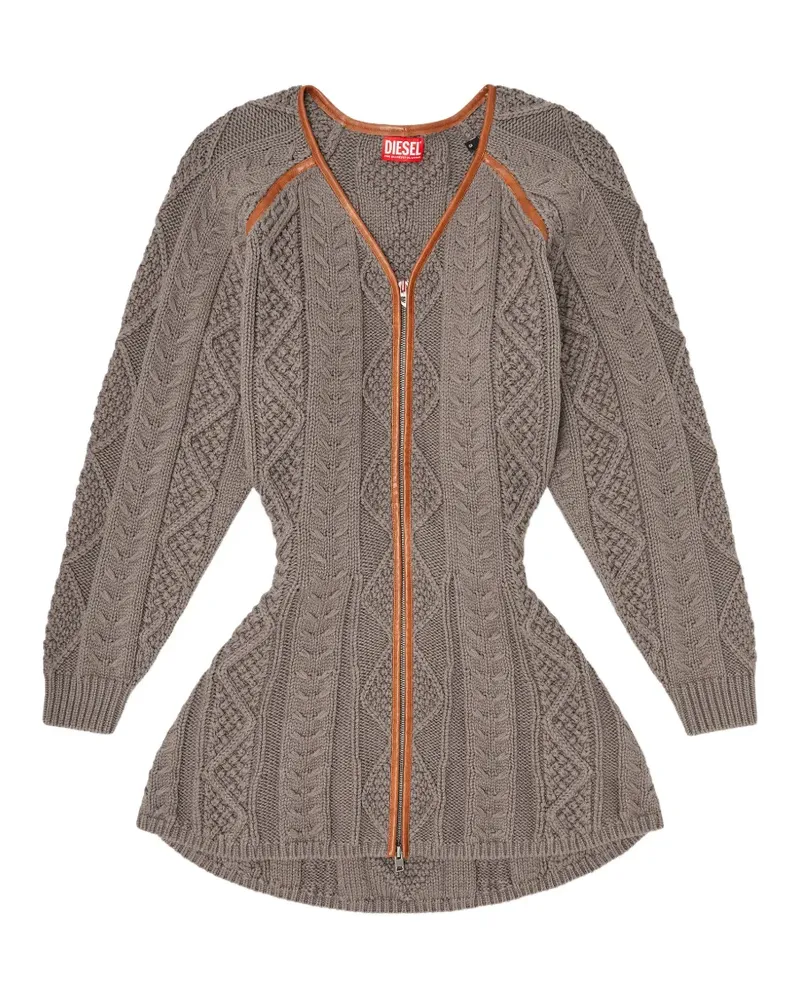Diesel M-Intesse Kleid - Grau Grau