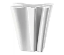 Flux Vase aus Porzellan - Weiß