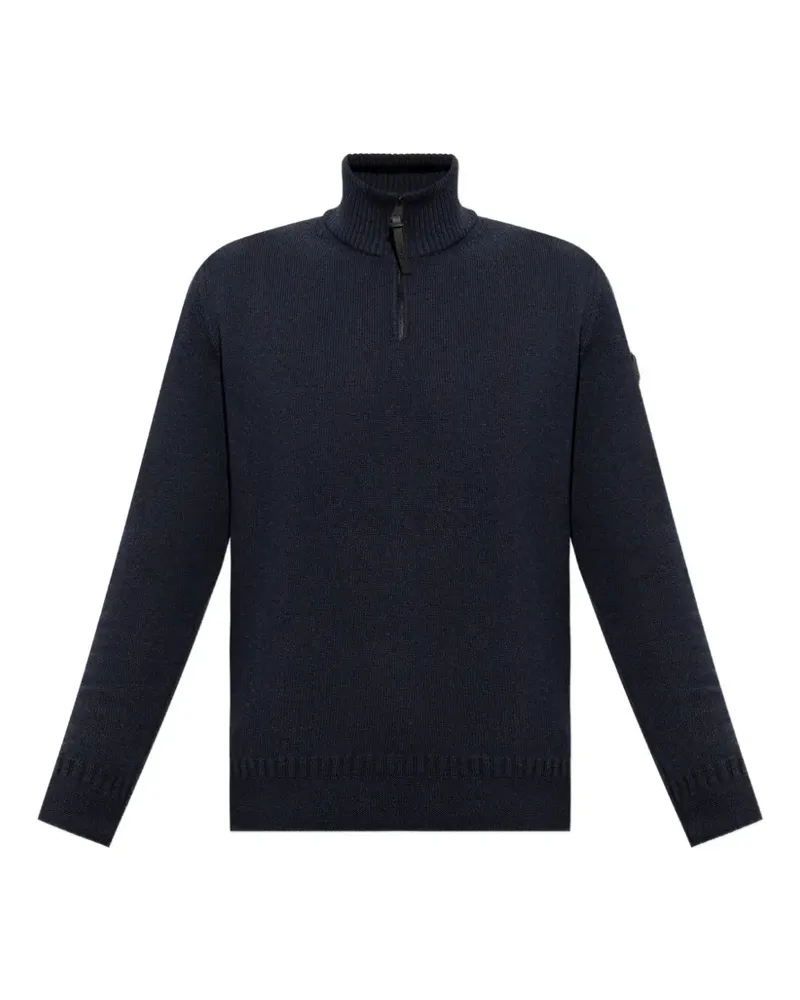 Moncler Pullover aus Woll-Kaschmirgemisch - Blau Blau