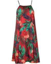 Lygia & Nanny Hemdkleid mit botanischem Print Rot