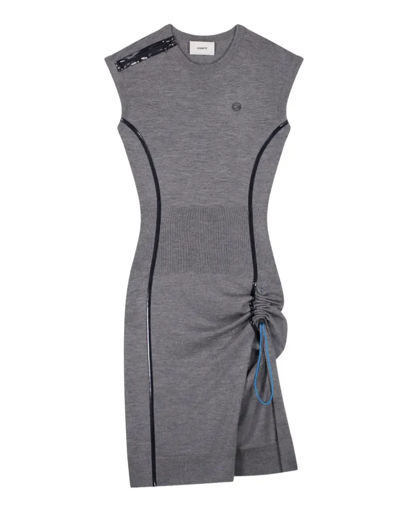 COPERNI Gerafftes Minikleid - Grau Grau