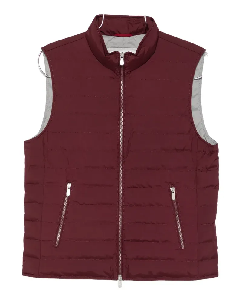 Brunello Cucinelli padded gilet - Rot Rot