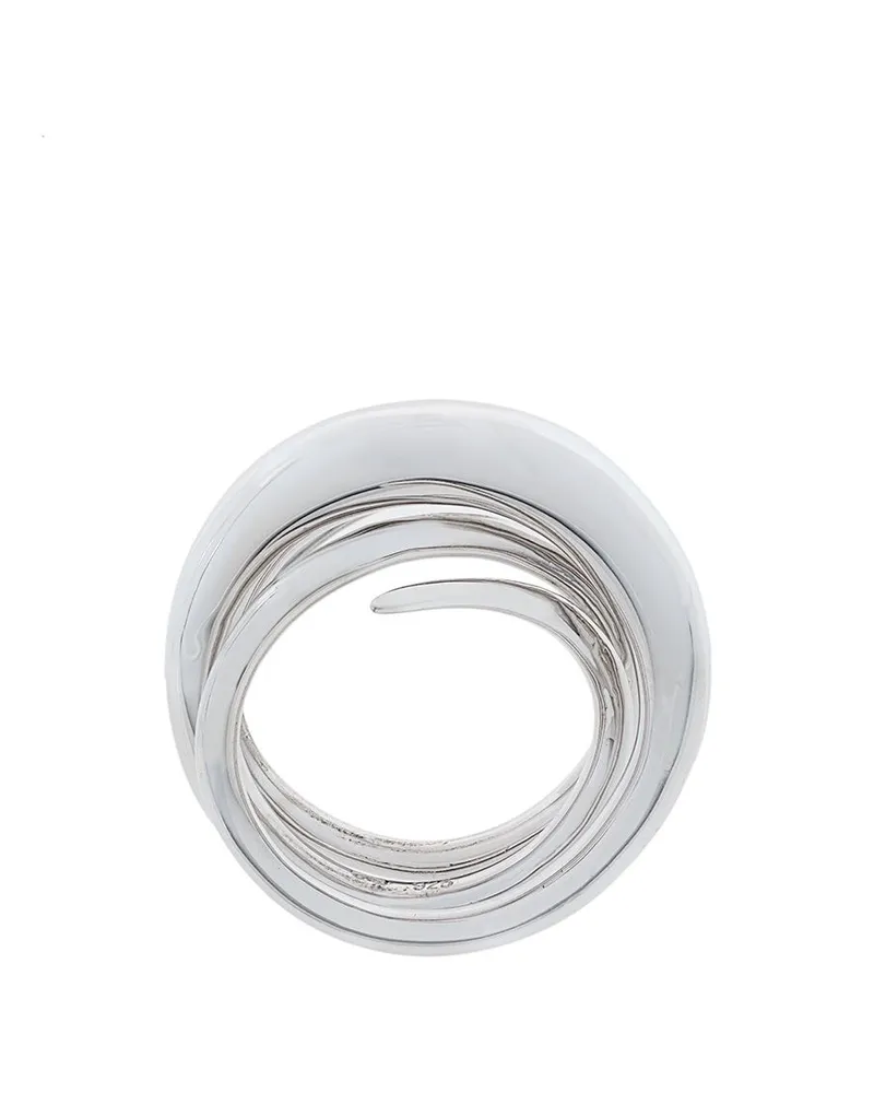 Charlotte Chesnais Hurly Burly' Ring aus Sterlingsilber - Metallic Metallic