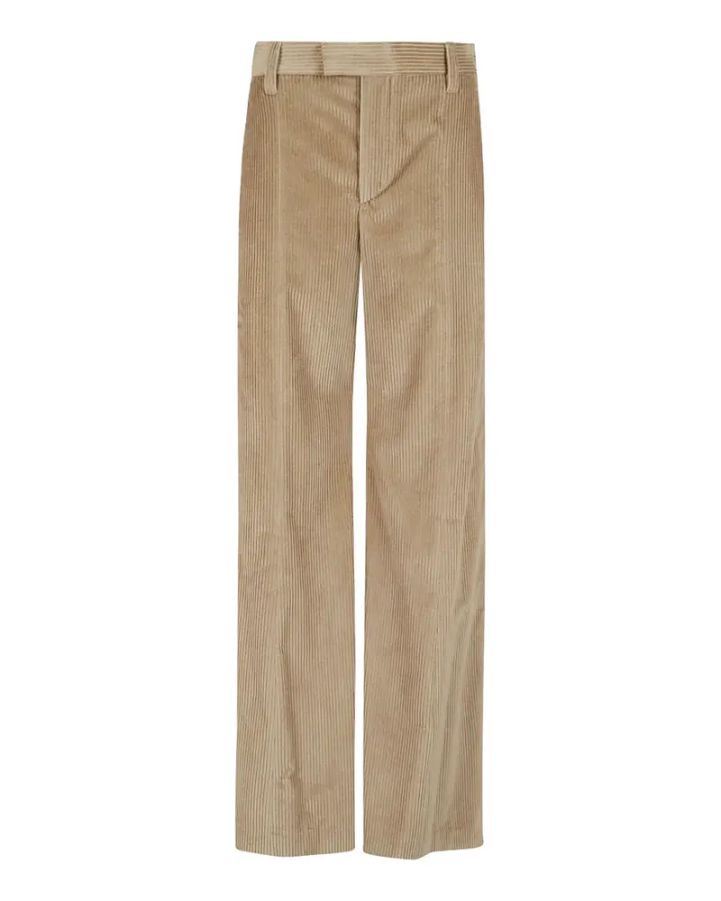 Brunello Cucinelli Cordhose mit weitem Bein - Nude Nude