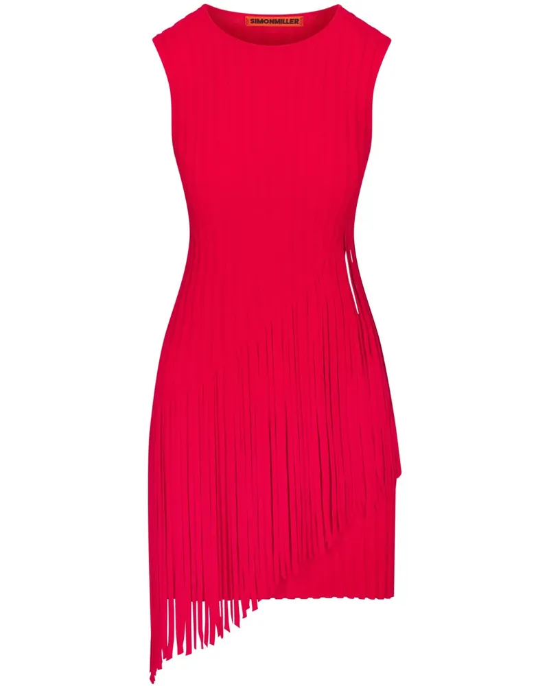 Simon Miller Spiral Minikleid - Rot Rot