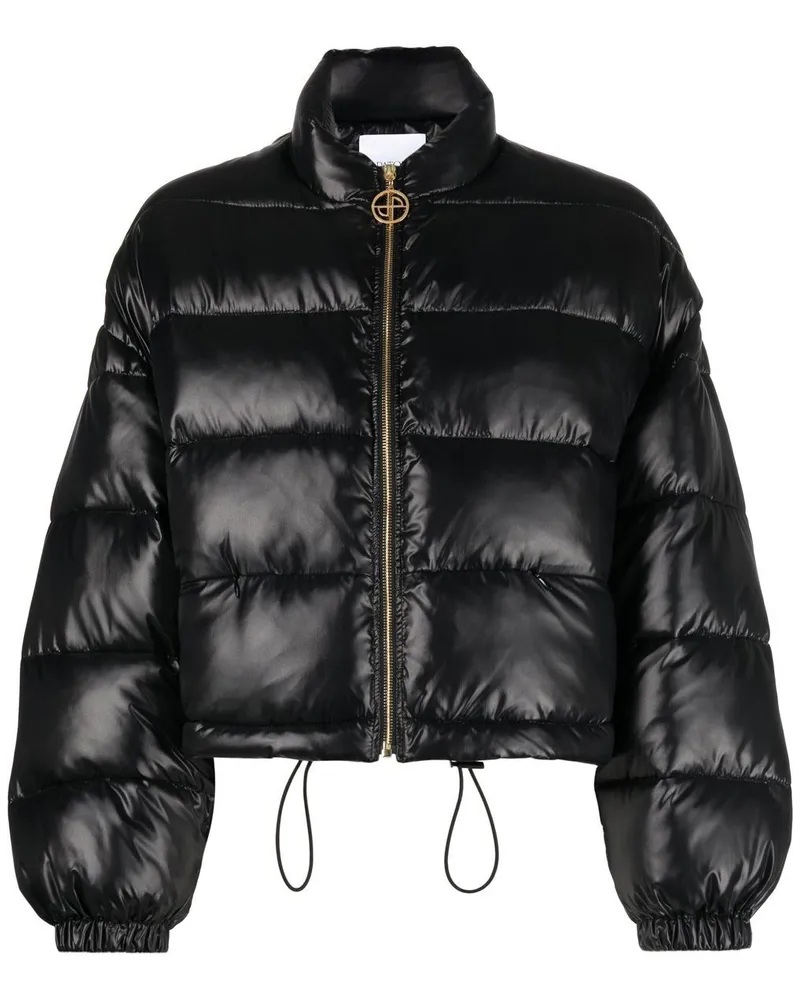 Patou Gefütterte Cropped-Jacke - Schwarz Schwarz