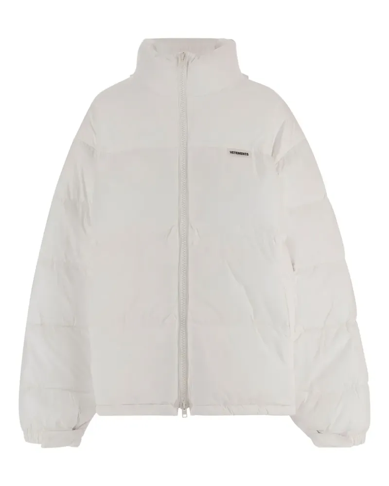 VETEMENTS quilted puffer jacket - Weiß Weiß