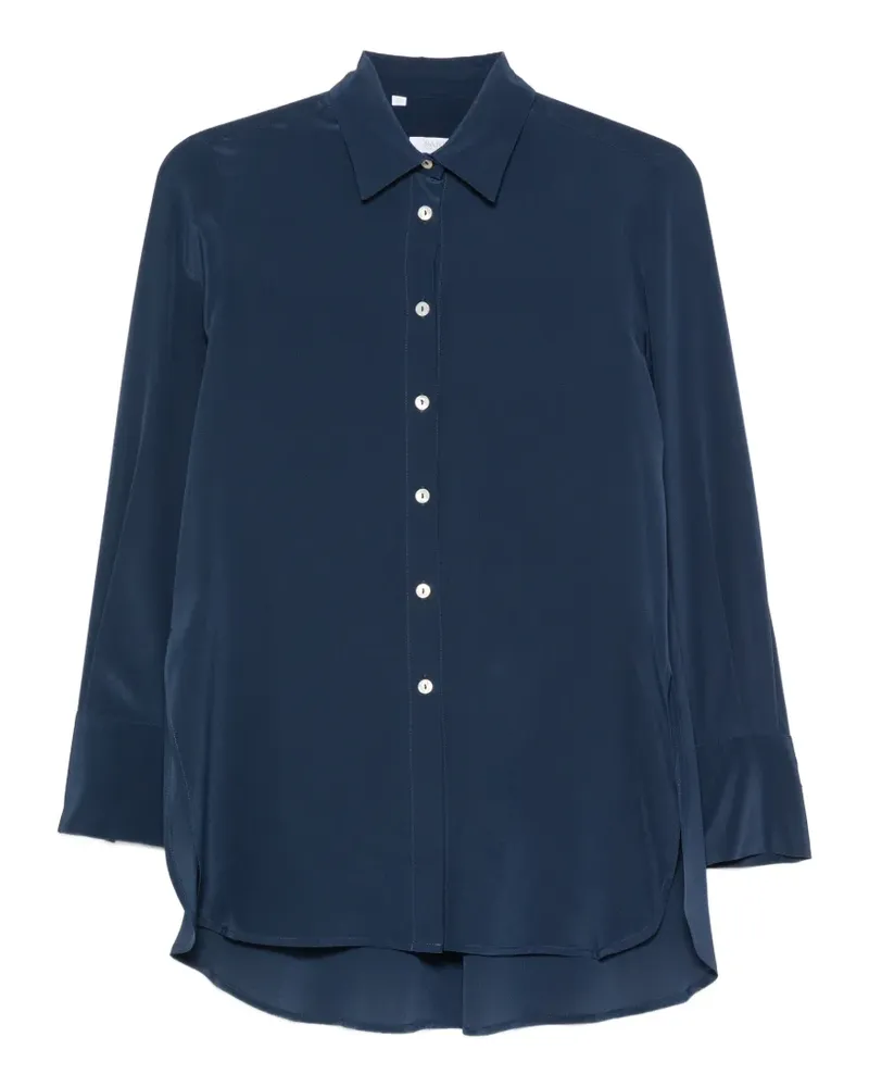 BARBA Hemd mit langen Ärmeln - Blau Blau