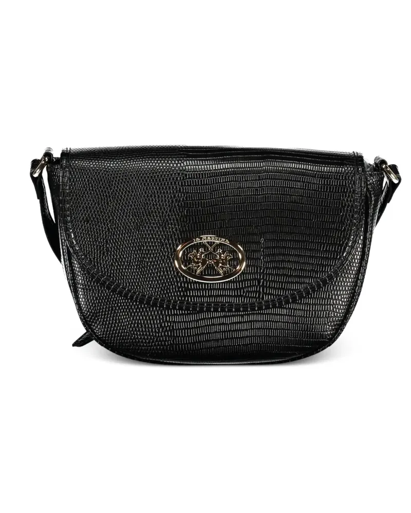 La Martina logo-detail tote bag - Schwarz Schwarz