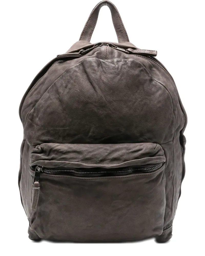 Giorgio Brato Rucksack aus Leder - Braun Braun