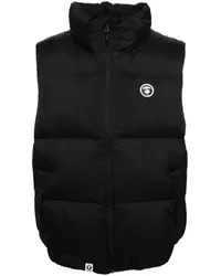 BAPE Daunenweste Schwarz