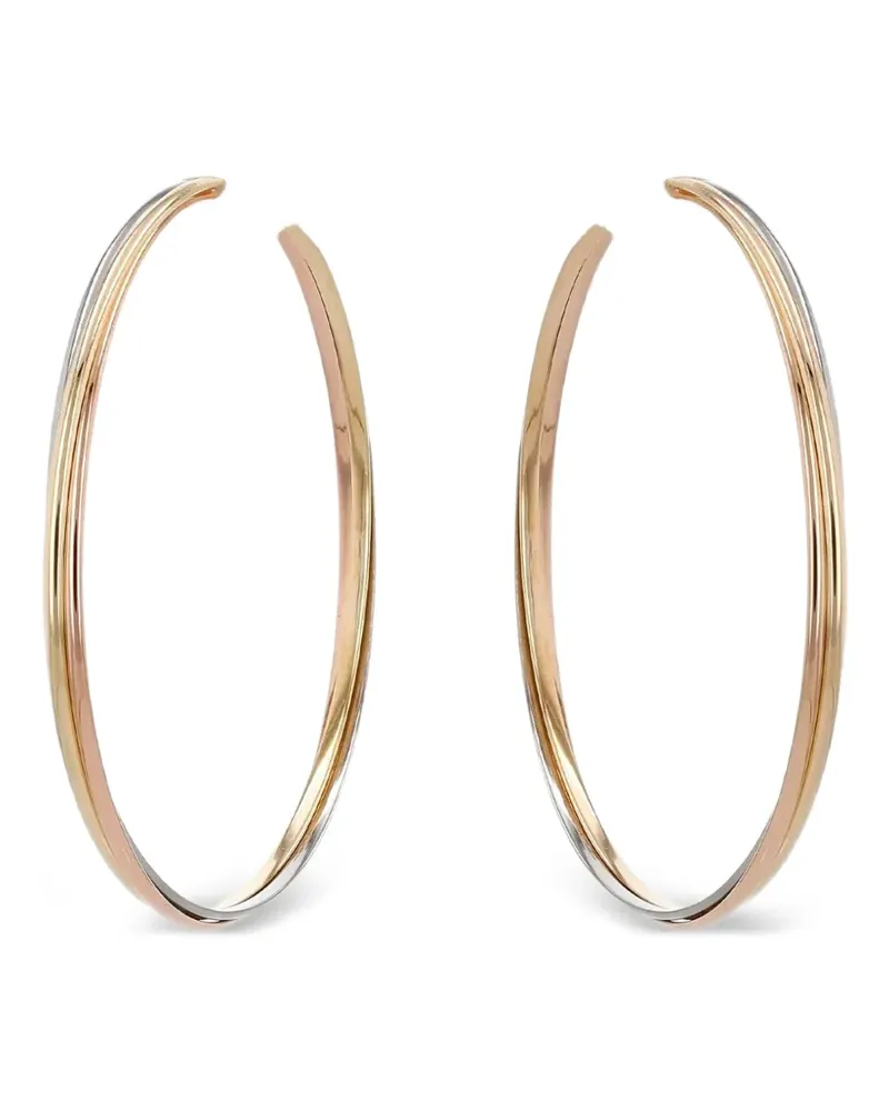 Cartier 2000s Trinity hoop earrings - Gold Gold