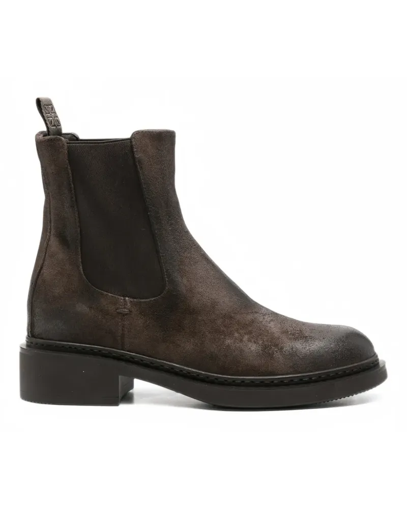 Pantanetti elasticated-side leather Chelsea boots - Braun Braun